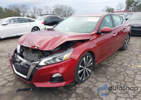 2020 Nissan Altima Platinum Fwd из США, поврежденный, VIN 1N4BL4FV1LC117332